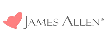 JamesAllen logo - leading USA-based e-commerce platform for fine jewelry and engagement rings.